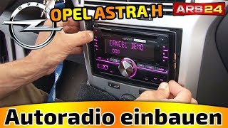 Autoradio OPEL ASTRA H einbauen | Wie funktioniert der CAN-BUS? | ARS24