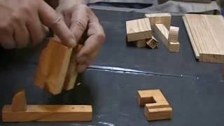 Comment fabriquer un verrou targette en bois …… Kastepat
