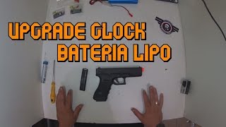 UPGRADE | BATERIA LIPO | PISTOLA CYMA CM030 | GLOCK 18C | AIRSOFT