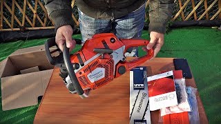 Husqvarna 550 XP Unboxing - drujba mea noua (profesionala)