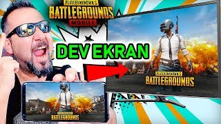 DEV EKRANDA TELEFONDAN PUBG OYNAMAK! | PUBG MOBILE