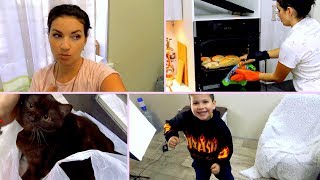 VLOG: Никиткин батик / Готовлю ПИТЫ / Коржик / Мама Вика