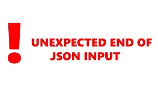 Не загружается значок видео Ютуб Ошибка Unexpected end of JSON input