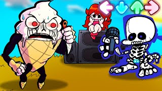 Хоррор БОСС Мороженое МЕЛТИ vs Friday Night Funkin V.S. Melty Full Mod: (Week 2 Update)