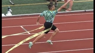 Mark Daniels II Seattle Metro Middle School 8th grade 100m, 200m, and 400m Champion