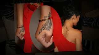 Rihanna's Tattoos and Its Meaning (February 2012)