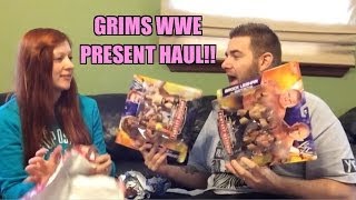 Grim and Heel Wife Exchange Christmas presents! WWE mattel wrestling figures haul! WM30 2pks