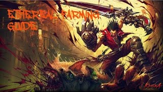 Kritika - How I FARM ETHEREAL - hell stages