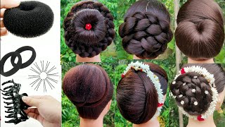 6 Easy And Beautiful Hairstyles Tricks || Wedding & Party Hairstyle || Girl Hairstyles ||