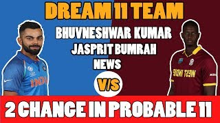 IND VS WI VS IND 3RD ODI MATCH DREAM 11TEAM 27TH OCT west indies vs INDIA cricduel