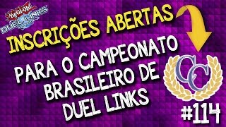 Inscrições abertas para a copa CC o Campeonato Brasileiro de Yu-Gi-Oh! Duel links!