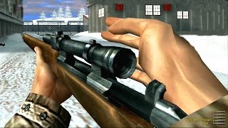 Medal of Honor Allied Assault Sniper Mission Gameplay