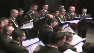 Когда поет православный солдатский хор
