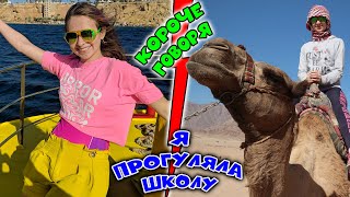 КОРОЧЕ ГОВОРЯ школьница прогуляла школу на море в Египте зимой