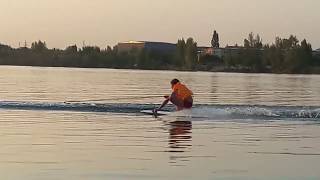 самодельный jet surf Мотосерфинг 3 пробуем тягать вейкборд
