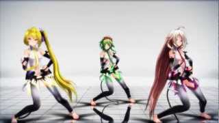 MMD Moves Like Jagger (TDA Append IA, TDA Append Gumi, TDA Append Neru)