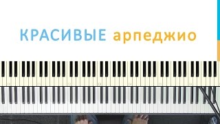Красивые арпеджио на фортепиано. (трюки и фишки на пианино)