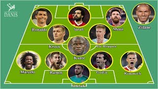 Team Of The Year 2018 Ft. Salah, Zidane, Ronaldo, Messi