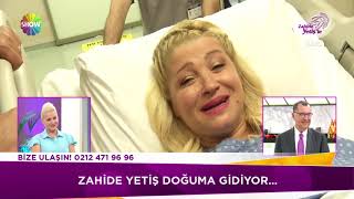 Zahide Yetiş'in doğum anı!