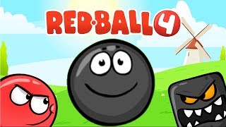 RED BALL 4 КРАСНЫЙ ШАРИК Часть 7 ПОДЗЕМНЫЕ ХОДЫ прохождение games