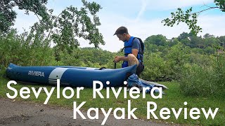 Sevylor Riviera Inflatable Kayak review | The outdoor backpack/kayak | adventure kayak