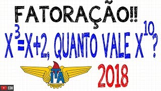 Você consegue acertar essa questão sobre produtos notáveis ? ITA 2018