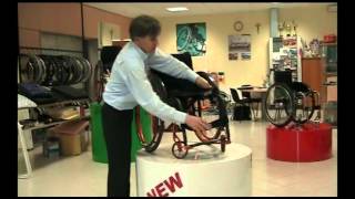 Carrozzina per disabili superleggera in alluminio Diva di Offcarr
