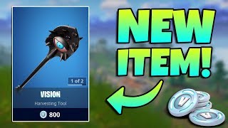 NEW VISION PICKAXE GAMEPLAY / Fortnite Battle Royale Live / 320+ Wins