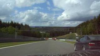 BMW Z3M (321 HP) on the Circuit de Spa-Francorchamps