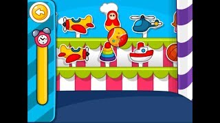 Парк аттракционов для детей и животных. Мультик игра Funny games for the family