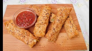 Это так вкусно! просто и быстро/рулет из лаваша!тез осон нонушта/ картошкали рулетли таомлар