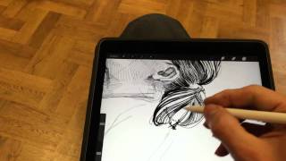 Portrait Drawing iPad Pro / Rysowanie Portretu