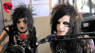 Ted speaks to Jinxx and Andy from Black Veil Brides live on Download FM at Download Festival 2011