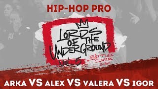 Pool 4 | Hip-Hop Pro | Lords of the Underground battle vol.5