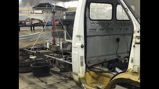 ГАЗель ВЫТЯГИВАЕМ РАМУ -колдуем .