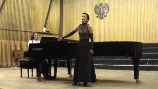 Marcelina Zajdel - Piosnka Caton (Aria z opery Casanova - Ludomir Różycki)