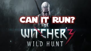 Can a £200 PC With 1GB of VRAM Run The Witcher 3?