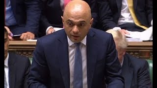 Spending review: Speaker accuses Chancellor Sajid Javid of being 'out of order'
