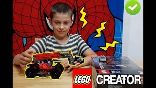 2017 Lego Technic 42061 Telehandler ЛЕГО Техник Экскаваторный погрузчик ВЛОГ