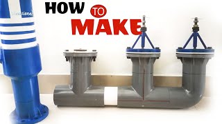 How to make a Ram pump 4-inch | hydraulic ram pump