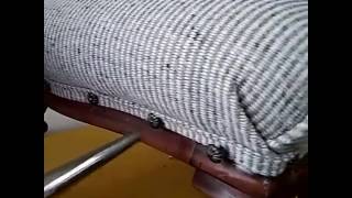Tapizando una silla... ¡últimos retoques!