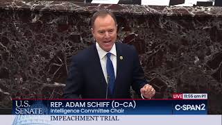 Rep. Schiff's Closing Remarks: History Will Not Be Kind to Donald Trump