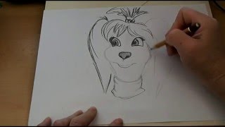 Учимся рисовать Барбоскины Лиза