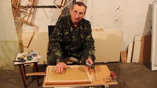 Сборка и наващивание рамок (простой способ)