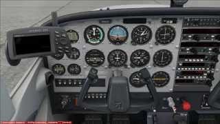 [FSX] A2A Cessna 172  Запуск двигателя