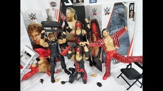 WWE ELITE 63 DEAN AMBROSE KANE & SHINSUKE NAKAMURA FIGURE REVIEW