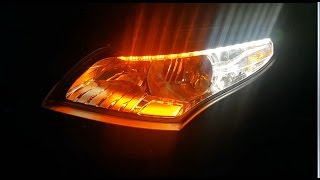 Денні ходові вогні на Renault Megane 3