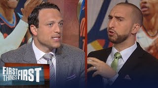 Jordan Schultz details how the Thunder were able to keep Paul George | NBA | FIRST THINGS FIRST