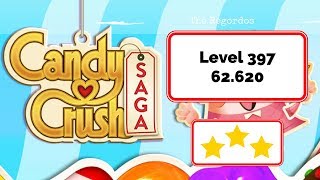 Candy Crush Saga Level 397 - No Boosters