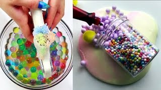 АСМР/ASMR slime 37. Асмр Слайм. Лизун. Подборка видео со слаймами. Залипашка слайм.